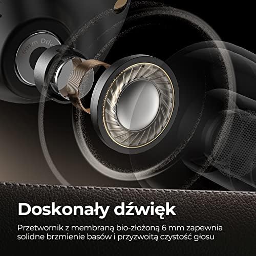 Słuchawki Douszne Bluetooth 5.1 z 30 Godzinami Pracy,SoundPEATS Free2 classic Bezprzewodowe Słuchawki Dokanałowe, IPX5 i redukcja szumów, Wbudowany mikrofon,Szybkie ładowanie,mini lekkie