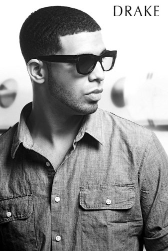 1 X Drake Black and White Music Poster Print [Kitchen]