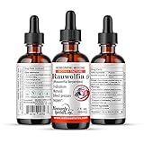 Heavenly Herbals Pure Rauwolfia Serpentina Mother Tincture, Ayurvedic, Natural Blood Pressure...