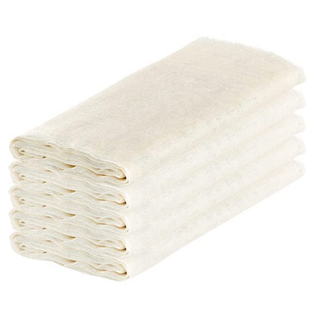 CTRLZS Muslin Cloths for Cooking, Unbleached Cheese Cloths,Cotton Reusable and Washable Cheese Cloths for Straining