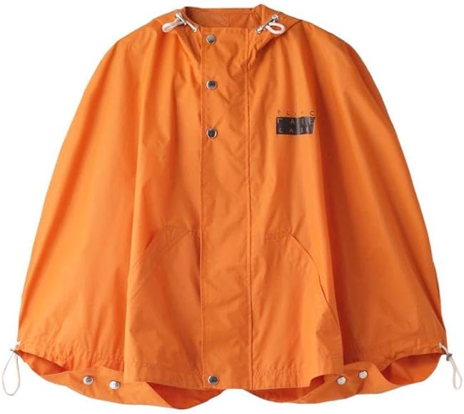 Plan C【TAKE CARE】DO NOT WASTE ショートポンチョ