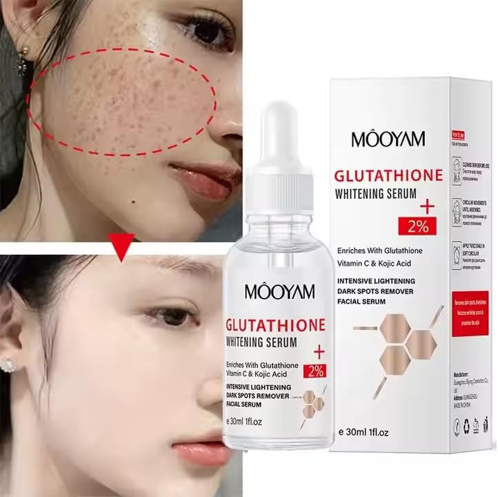 mooyam glutathione whitening serum Mooyam glutathione whitening serum +++ 2% a unit of harshil jain enterprises (30ml) : Amazon.in: Beauty