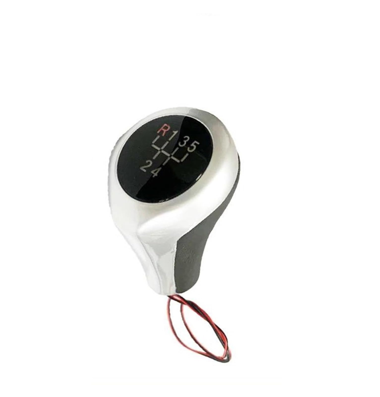 Wlnwerdpkk One Color Gear Shift Knob 1Pcs For E36 E46 E90 5-Speed/6-Speed Shift Button Suitable Stick Knob(5)