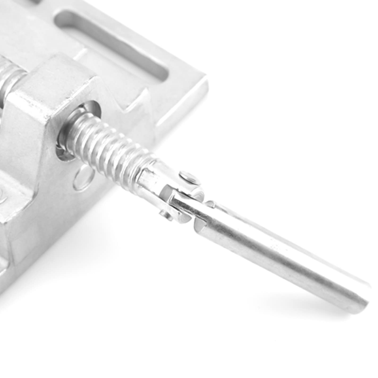 Morsa da banco industriale per trapano, robusta e di alta qualità, 2,5 pollici; morsa per fresatura e foratura, corpo in alluminio con base rettificata di precisione, design