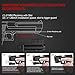 SOLOFISH Low Profile Beams for Guns, Magnetic Rechargeable Red Beam for Pistol Handgun, Compatible with Glock 17 19 with Rail