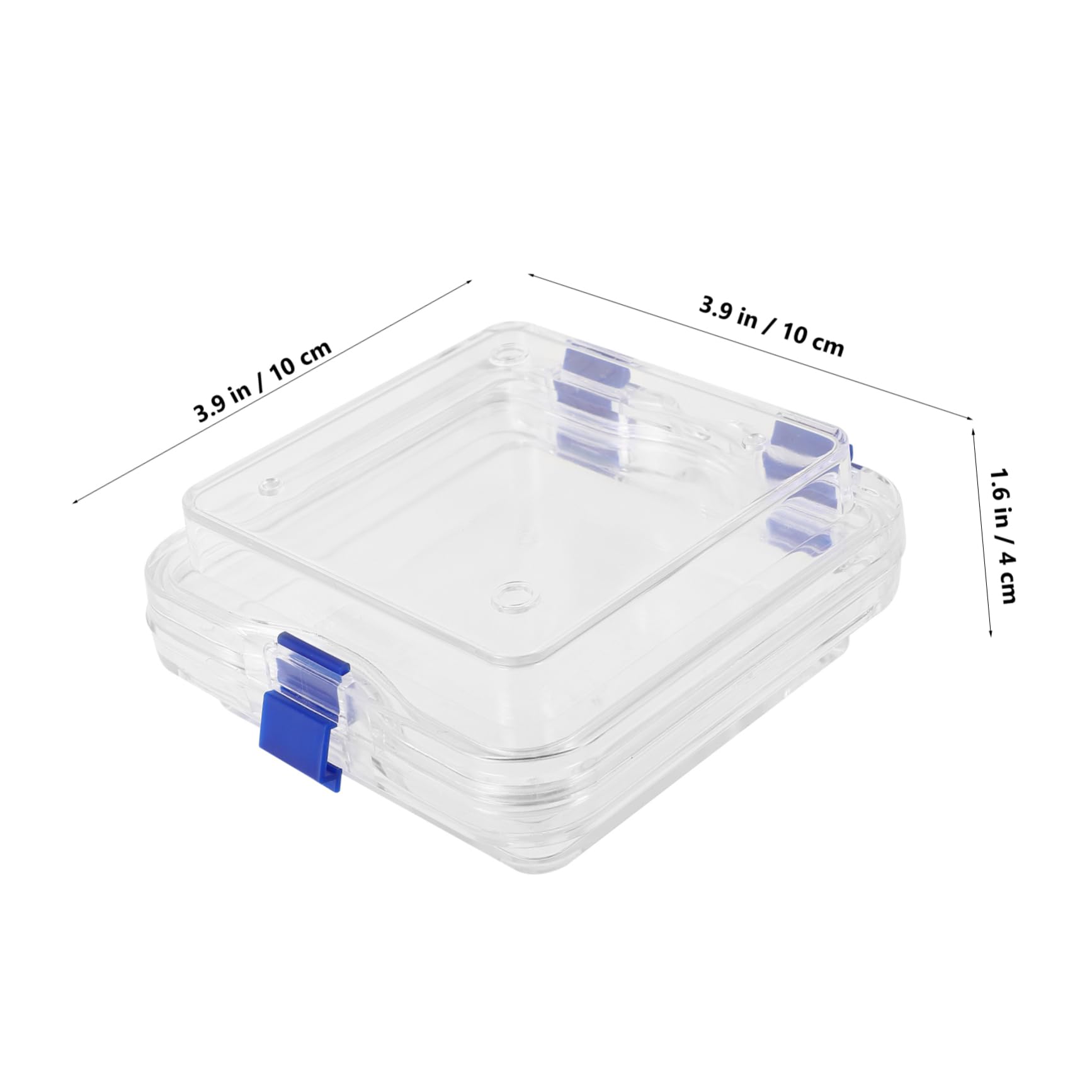 Didiseaon Mouthpiece Holder Box Rinsing Storage Device Container Easy to Open Close