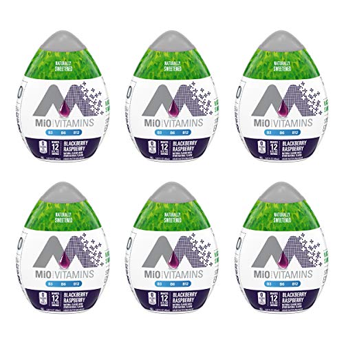 mio water flavoring - Mio Liquid Water Enhancer Blackberry Raspberry & Tropical Cherry 1.62 FL Oz (Pack Of 6 blackberry raspberry)