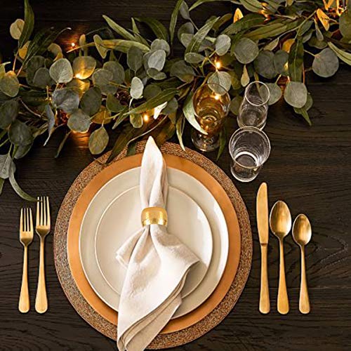 Cealxheny Napkin Rings Set Of 24 thumb #1