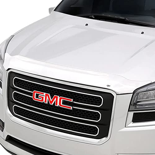Auto Ventshade [AVS] Aeroskin Hood Protector | Fits 2021 - 2025 Ford F-150, (Excludes Tremor, Platinum, King Ranch) | Low Profile Deflector / Bug Shield - 1 pc., Chrome | 622196 - Thumbnail 3
