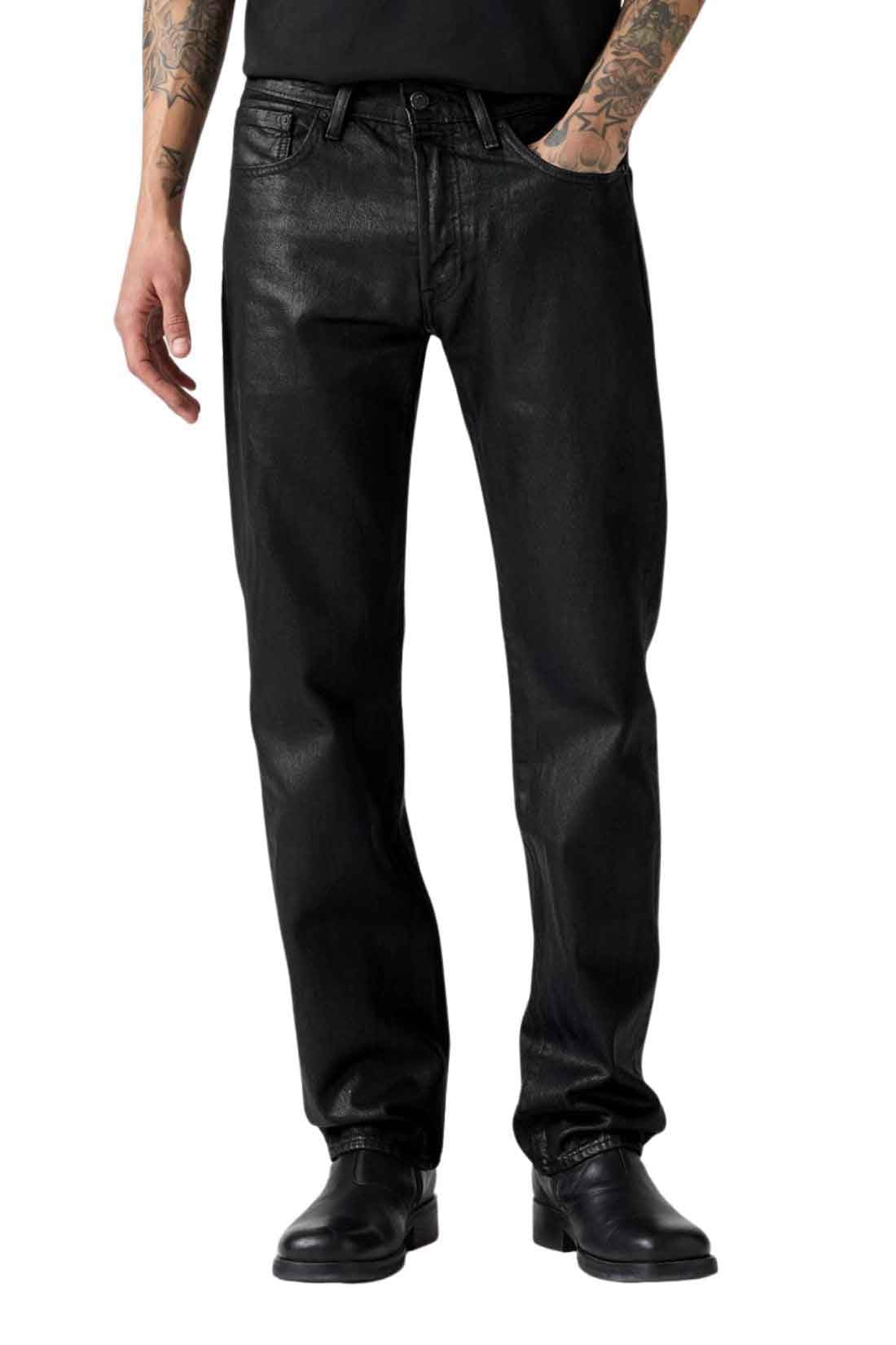 Levi's Men's Black - 501 Original Jeans With Selvedge, 31