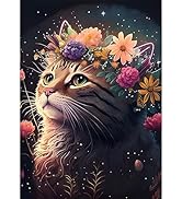 MOGTAA Diamond Painting Kit Completo – Cervo Nella Foresta 30x40cm, 5D, Per Adulti E Bambini