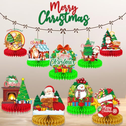 Centres de table de Noël pliables pour décorer facilement sans encombrer vos placards - 2