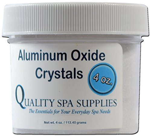 Aluminum Oxide Crystals - Microdermabrasion Crystals - 120 Grit, Pure White, 4oz