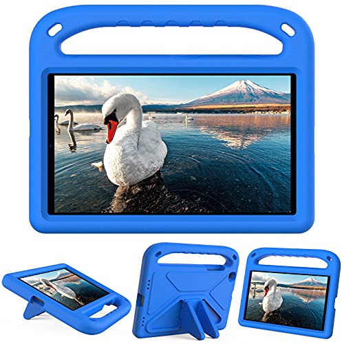 Protégez la Samsung Tab A 8 2019 des chutes avec cette coque antichoc bleu