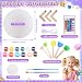 Imagen de Regalo Niña 10 6 8 7 9 Años: Juguetes Niños 6-7-11 Años Kit Manualidades Niña 8 6 7 10 Años Kit Pintura Lampara Luna Juegos Niños 5-12 Años Luz Nocturna para Decoración Habitación Regalos Cumpleaños