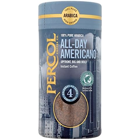 Percol Rainforest Alliance Americano Instant Coffee 100g Pack Cover