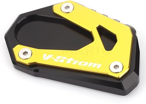 ZAJCI Motorcycle Side Stand pad Motorcycle Foot Side Stand Enlarger Extension Kickstand Pad Plate Anti-Slip for Suzuki V-Strom 1000 1050 V-Strom