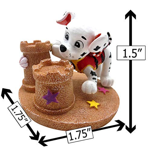 Image of Penn-Plax Officially Licensed Paw Patrol Aquarium Ornament - Marshall - Mini Size