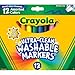 Crayola Ultra Clean Markers 12ct