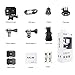 Original SJCAM SJ4000 Air 4K Wi-Fi Action Camera 16MP Waterproof DV Camcorder 170 Degree Wide Angle LCD with 2 Batteries and Mounting Accessories Kit