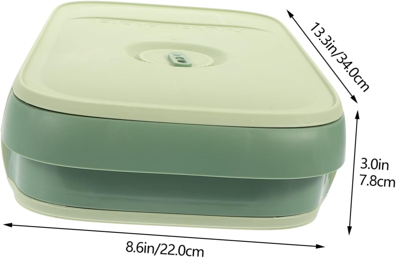 Egg Tray for Refrigerator Large Capacity Egg Container Drawer Type Kitchen