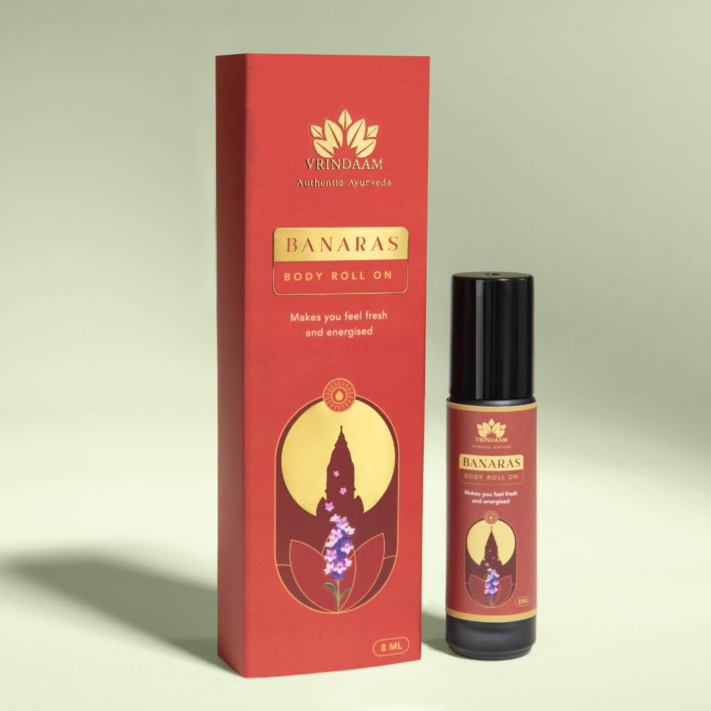 Banaras 100% Natural Ayurvedic Body Mist With Exotic Fragrance For Daily Use & Romantic Evenings (Banaras Essence, 8 ML) (Banaras Essence, 8ML)-image-24