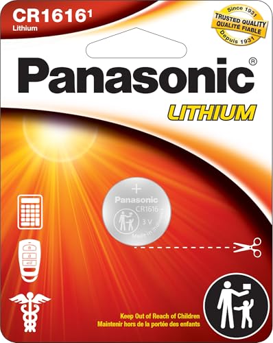 Batería Panasonic CR1616 3.0V Litio Moneda 1 unidad