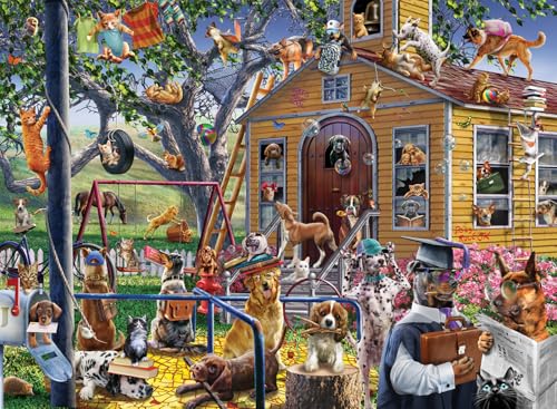 Anatolian Puzzle 1000 pièces : Chiens Méchants