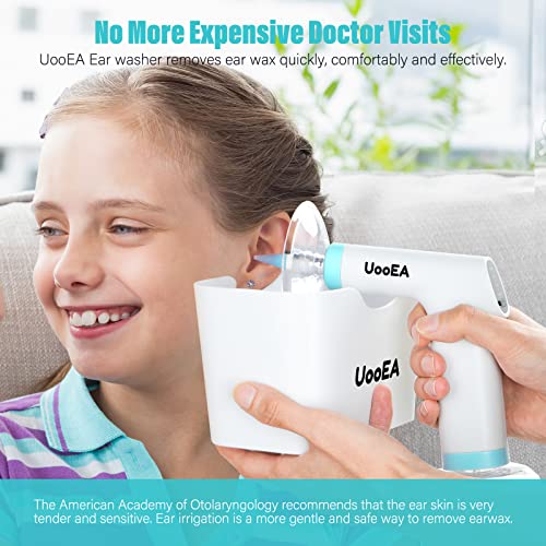 Electric Ear Wax Removal Tool With 15 Ear Tips, Water Powered Earwax Cleaner With 4 Pressure Settings Safe And Effective Rechargeable Ear Cleaning Kit Ear Irrigation Flushing System For Adults & Kids #TOP1