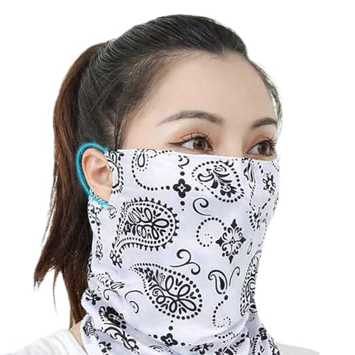 Image of Sun UV Protection Face Cover Scarf Mask Neck Gaiter Breathable Windproof Bandana Neck Gaiters