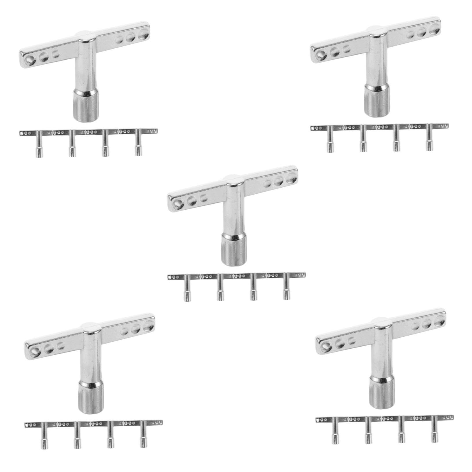 VICASKY 25stücke Teiliges Set Drum Tuning Schlüssel T-förmiger Werkzeug Für Schlagzeug Robust Und Langlebig Für Musiker Und Percussionisten Schnelle Und Anpassung Von Trommelzubehör