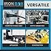 IronBox Electric - NEMA 6-20P Plug to IEC C13 Power Cord - 15A/250V, 14/3 AWG - UL Listed Heavy Duty Power Cord - Replacement Cords for Monitor, Computer, Printer, Audio Speaker & More (6ft, Molded)
