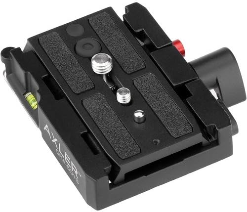 Axler QRA-501S Quick-Release Assembly for Cameras, Black, Tripod Mount