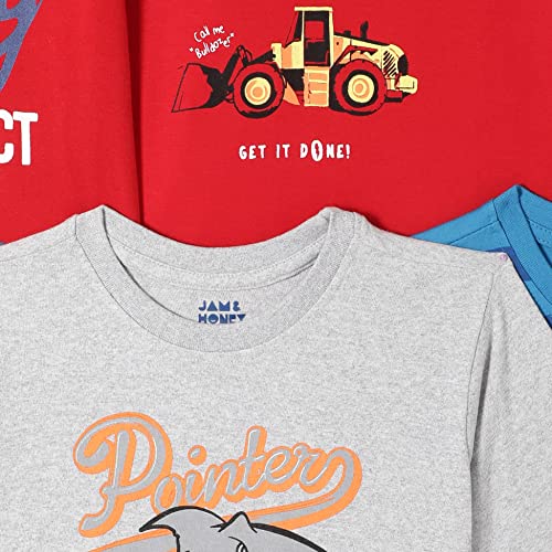 Image of Amazon Brand - Jam & Honey Boys T-Shirt (Pack of 3)