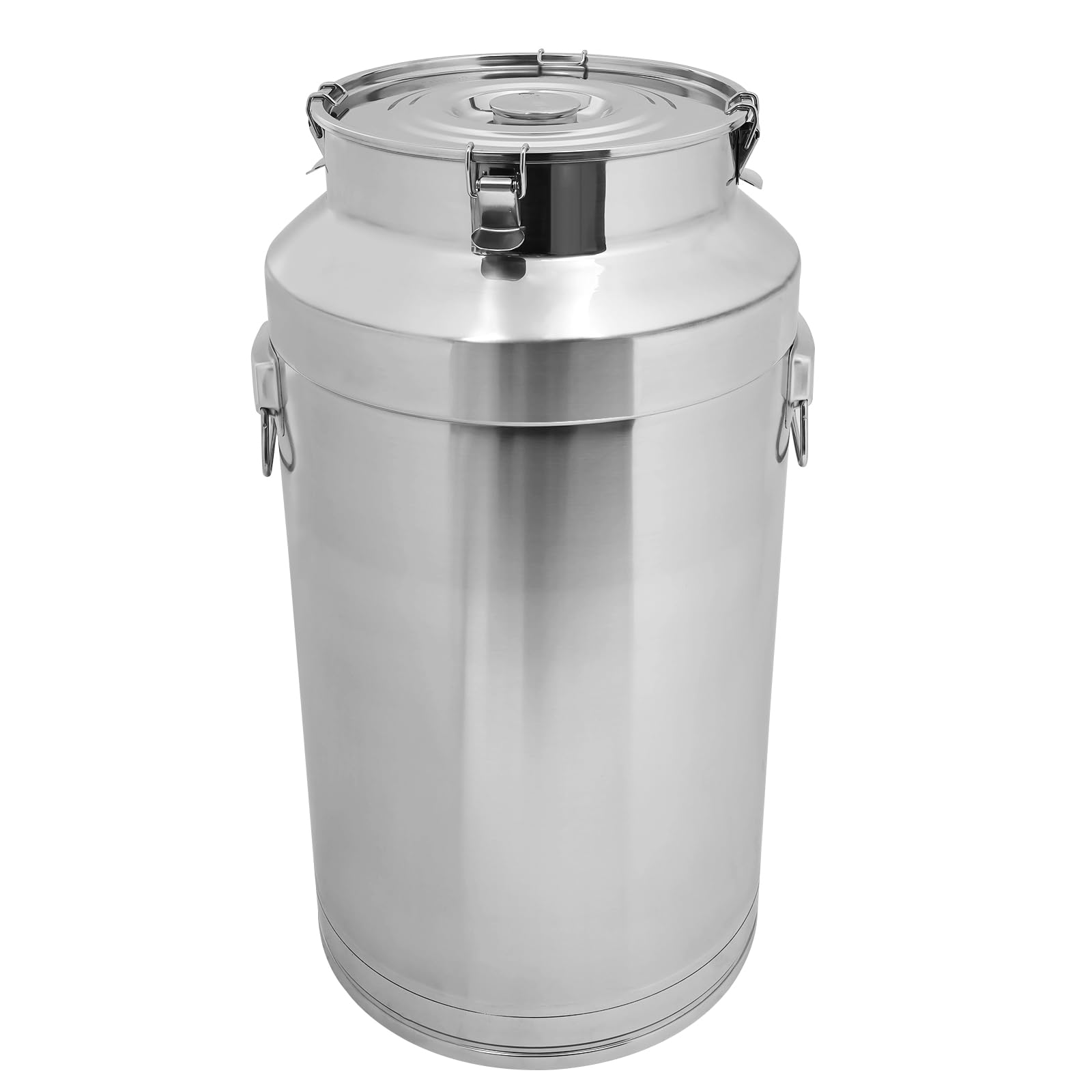 AYCDL Milk Storage Container,Milk Bucket 304 Stainless Steel Transport with Lid and Handles for Canteen Restaurant Tea Shop,28L,88L/23.3Gal