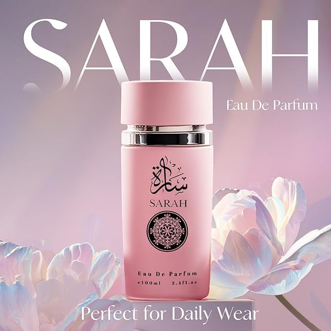 Miniatura 4 de Sarah Eau de Parfum para mujer, 3.4 fl oz de perfume floral y afrutado, paquete de 4, fragancia de lavanda y coco vainilla para mujer  Nuestra