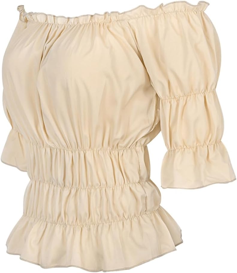 frawirshau Pirate Costume Women Corset Vest Renaissance Costume Vest Gothic Medieval Peasant Blouses Dress Bodice Outfit - Image 6