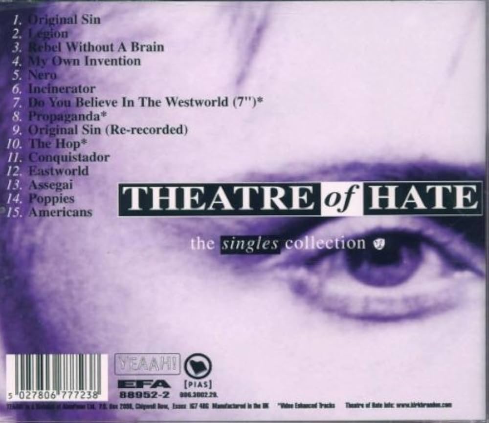 Theatre of Hate Singles Collet: Amazon.co.uk: CDs & Vinyl