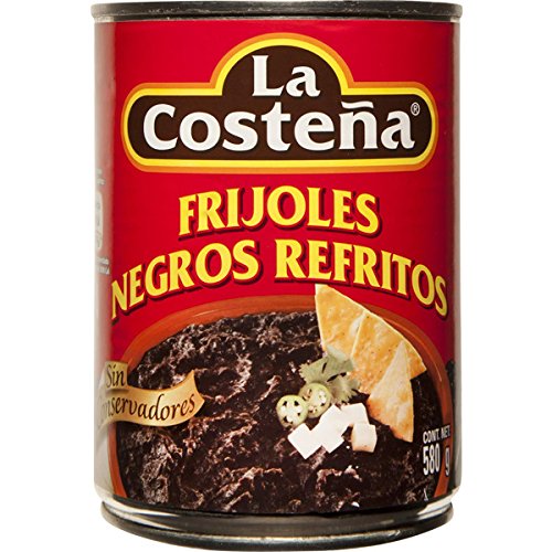 La Costeña Frijoles Negros Refritos - 580 gr