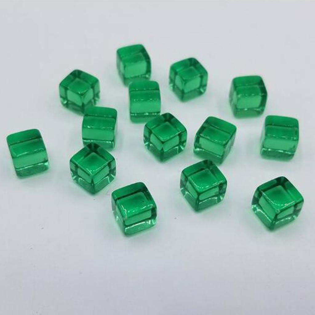 Lot de 400 Dés Vides (10 Mm, 4 Couleurs) pour Plateau de Jeu et Table