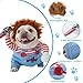 Cosplay Party Anzug für Haustier, Halloween Kostüme für Hunde, Lustige hundekatze Kostüm, Verkleidungen für Haustier, Haustierkostüm Cosplay-Outfit, für die Meisten Hunde und Katzen