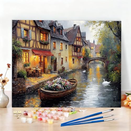 �y�C���g�o�C�i���o�[ ��l�p �{�[�g �y�C���g�o�C�i���o�[�Y �q���p ���S�Ҍ��� DIY �L�����o�X���G�L�b�g�A�N���� �G�̋�ƃu���V���t�����Ă��܂� ?�������G �� �W�^���y�C���e�B���O ���� �� ���r���O���[�� �Q�� �f�R���[�V���� �����G�� 40x3