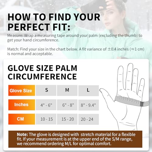 Image of uncn Heated Gloves Fingerless for Women Man with 3.7V 3000mAh Battery Cordless Work Touchscreen Gloves for Winter Cold Weather Rechargeable Electric