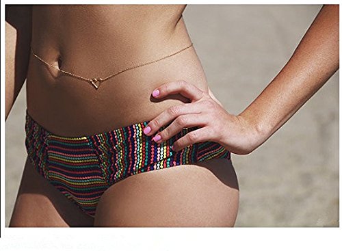 Yean - Cadena corporal para bikini, para mujeres y chicas
