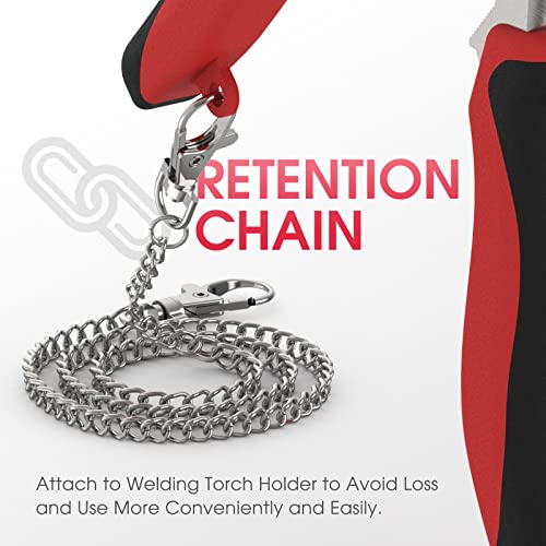 Image of YESWELDER 8 inch MIG Welding Pliers with Rentention Chain, Anti-Rust and Durable High-Carbon Steel, All-In-One Multifunctional MIG Pliers for Professional Welding