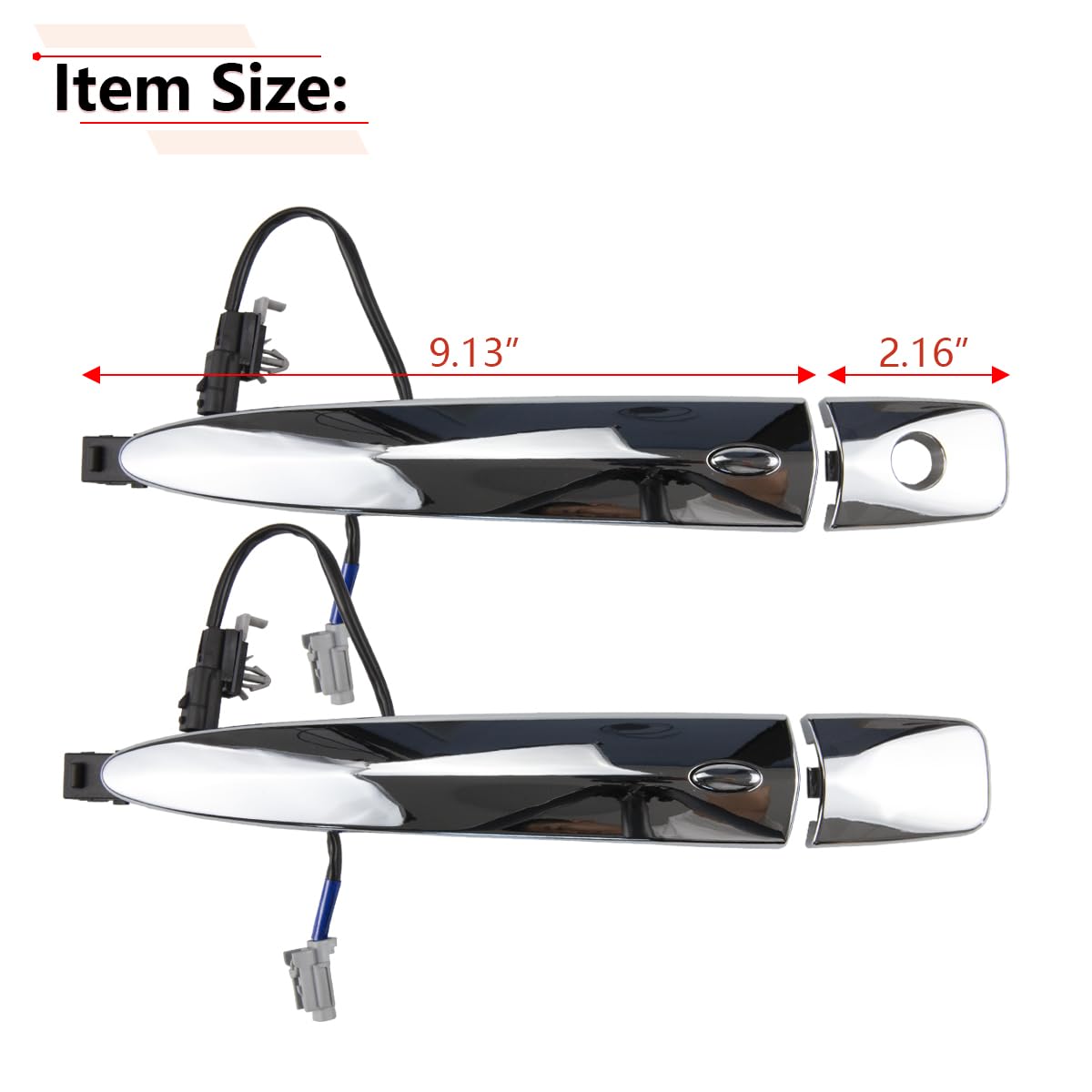 Amazon.com: RLB-HILON Exterior Door Handle Compatible with Nissan