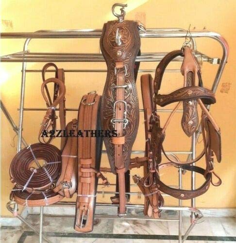 Equestrian Universe - Harnes de nailon sintético para conducción de un solo universo ecuestre | Tamaño-Pony