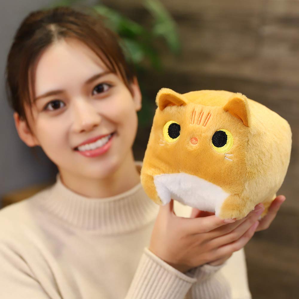Amazon.co.jp: AmyToo カートゥーン ぬいぐるみ 動物 四角い人形