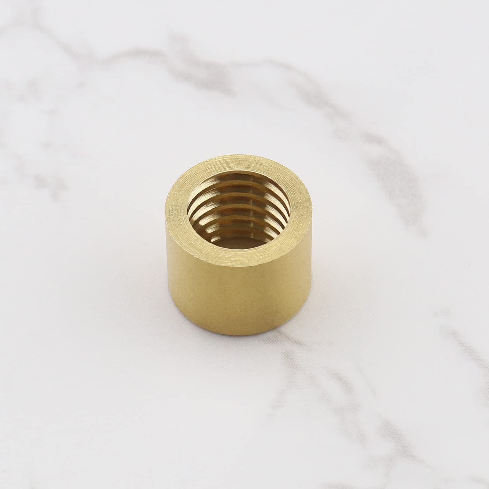 Pièces Billard 9mm 10mm Viroles De Queue De Billard YINETTECH - Lot De 10 En Laiton Pour Embouts Adhésifs - 9mm Et 10mm Embouts Billard Laiton