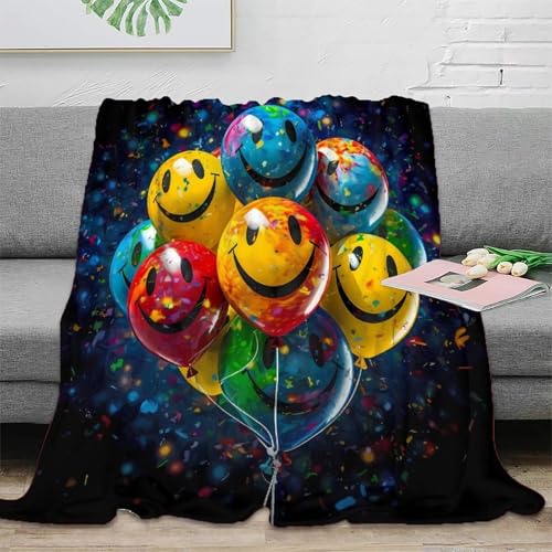 Couverture microfibre 3D plaid doux 150x200cm toutes saisons